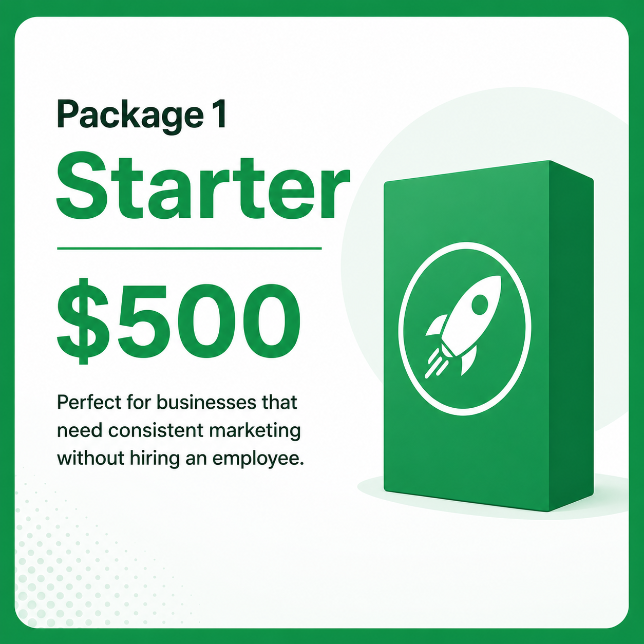 Package 1 Starter