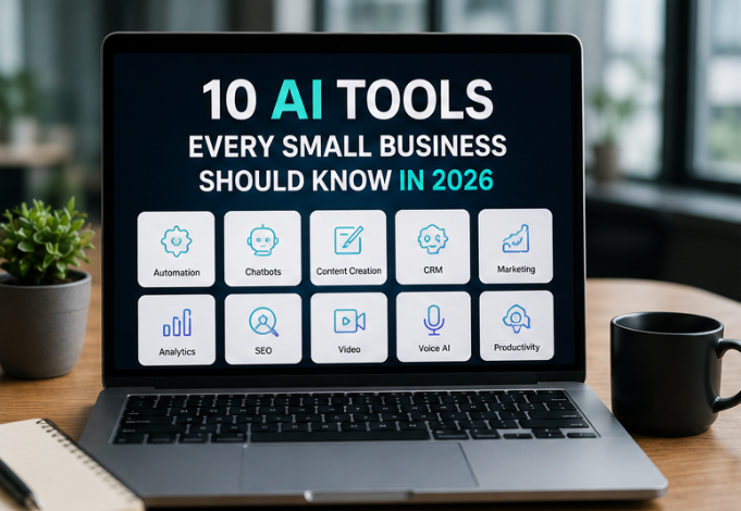 The 10 AI Tools Every Small Business Should Know in 2026