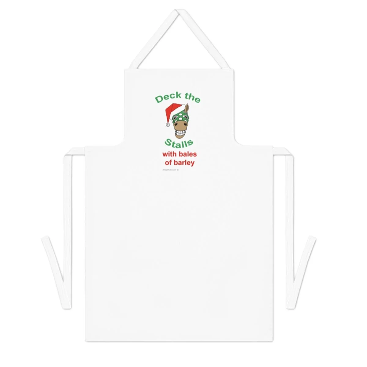 Deck the Stalls Adult Apron