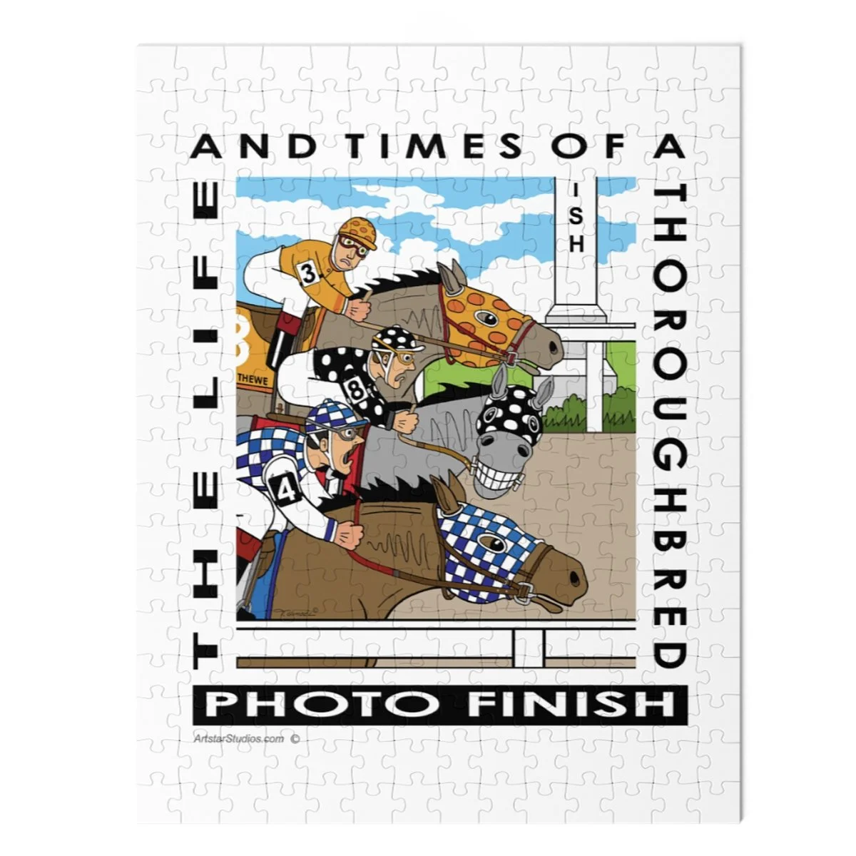 Photofinish, Jigsaw Puzzle with Tin