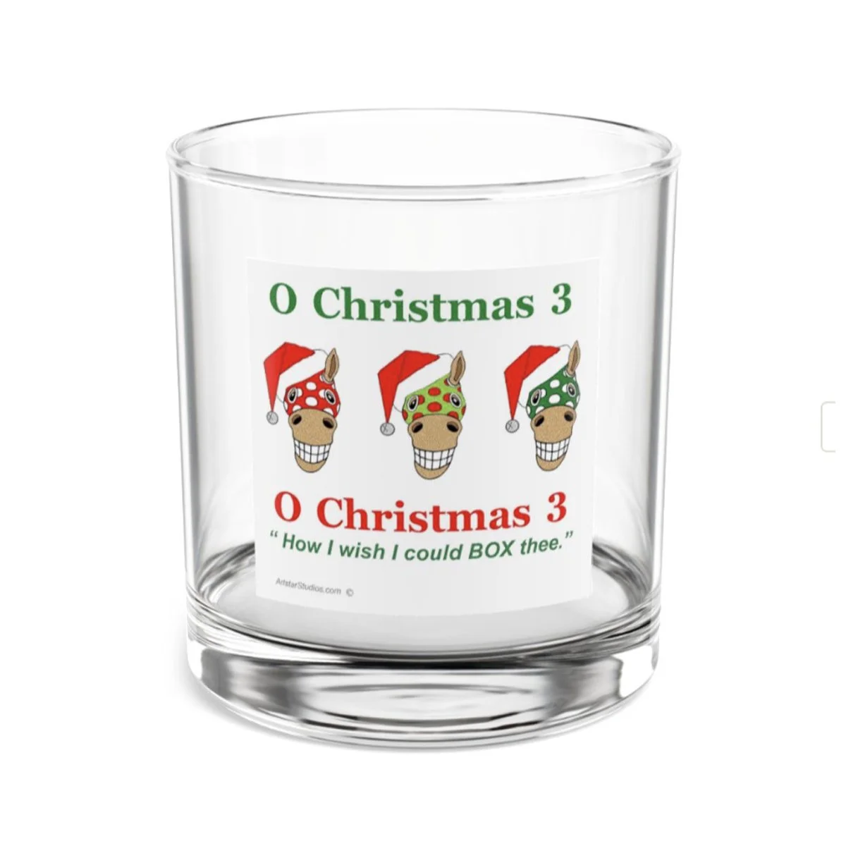 0 Christmas 3, Rocks Glass