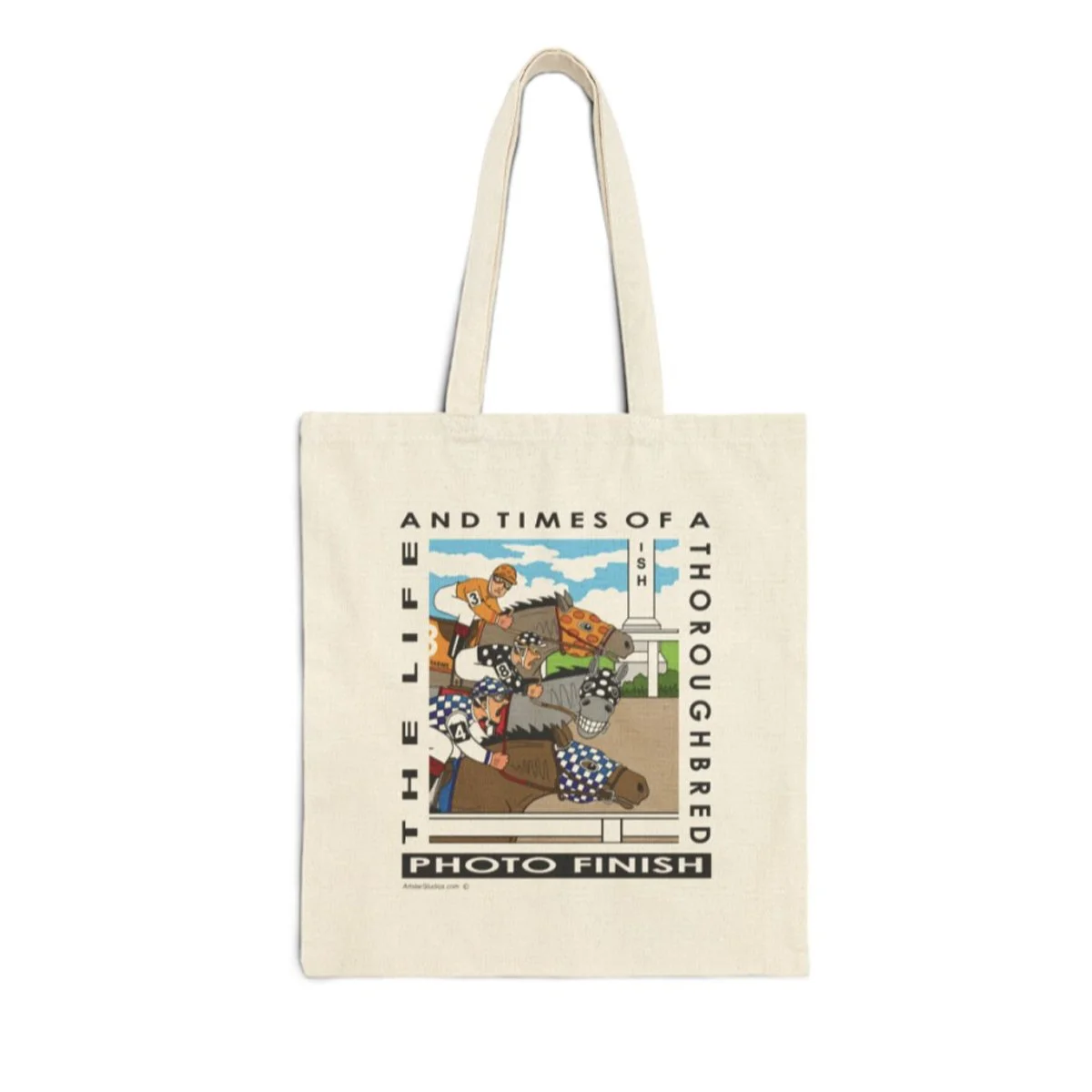 Cotton Tote Bag, Photo Finish