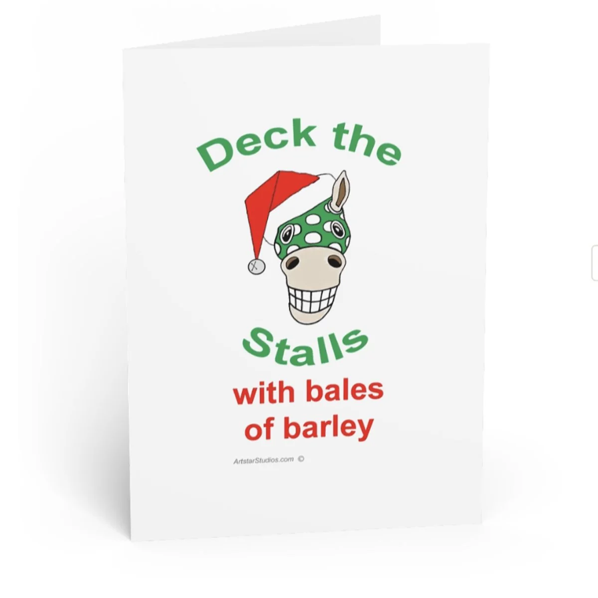 Deck the Stalls, Holiday Greeting Cards