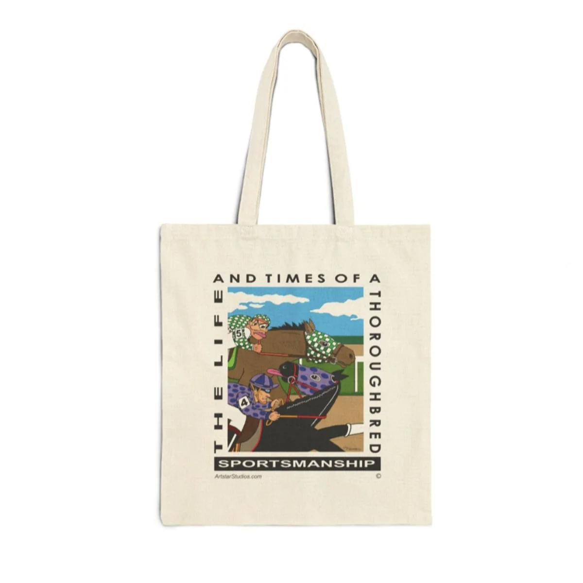 Cotton Tote Bag, Sportsmanship