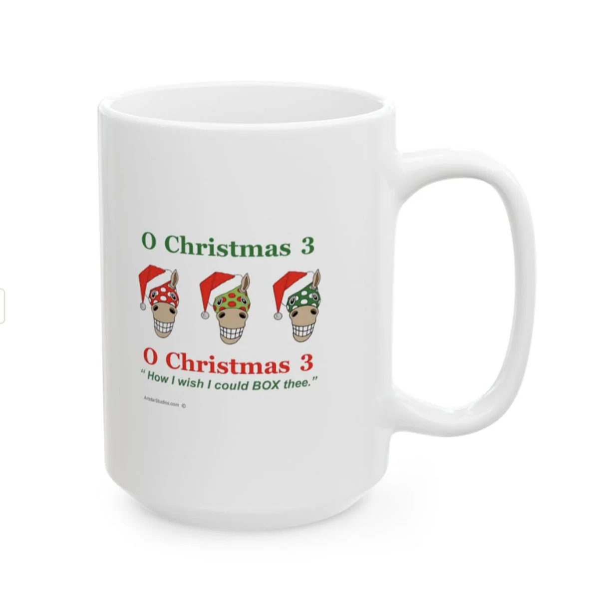 0 Christmas 3, Holiday Mug