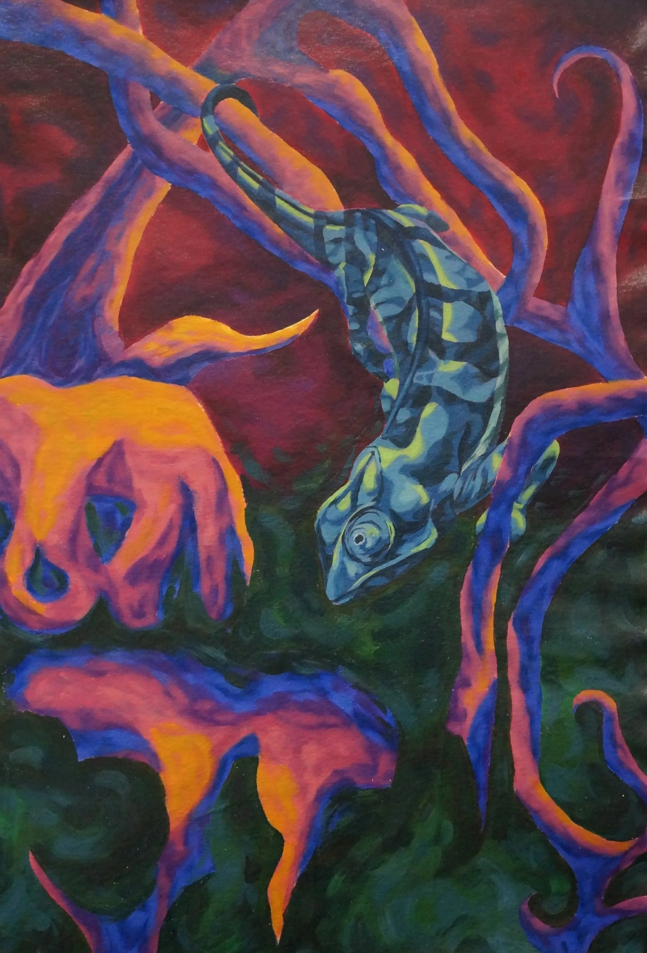 Untitled (2025), Oil Paint on Canvas, 60 x 90 cm
