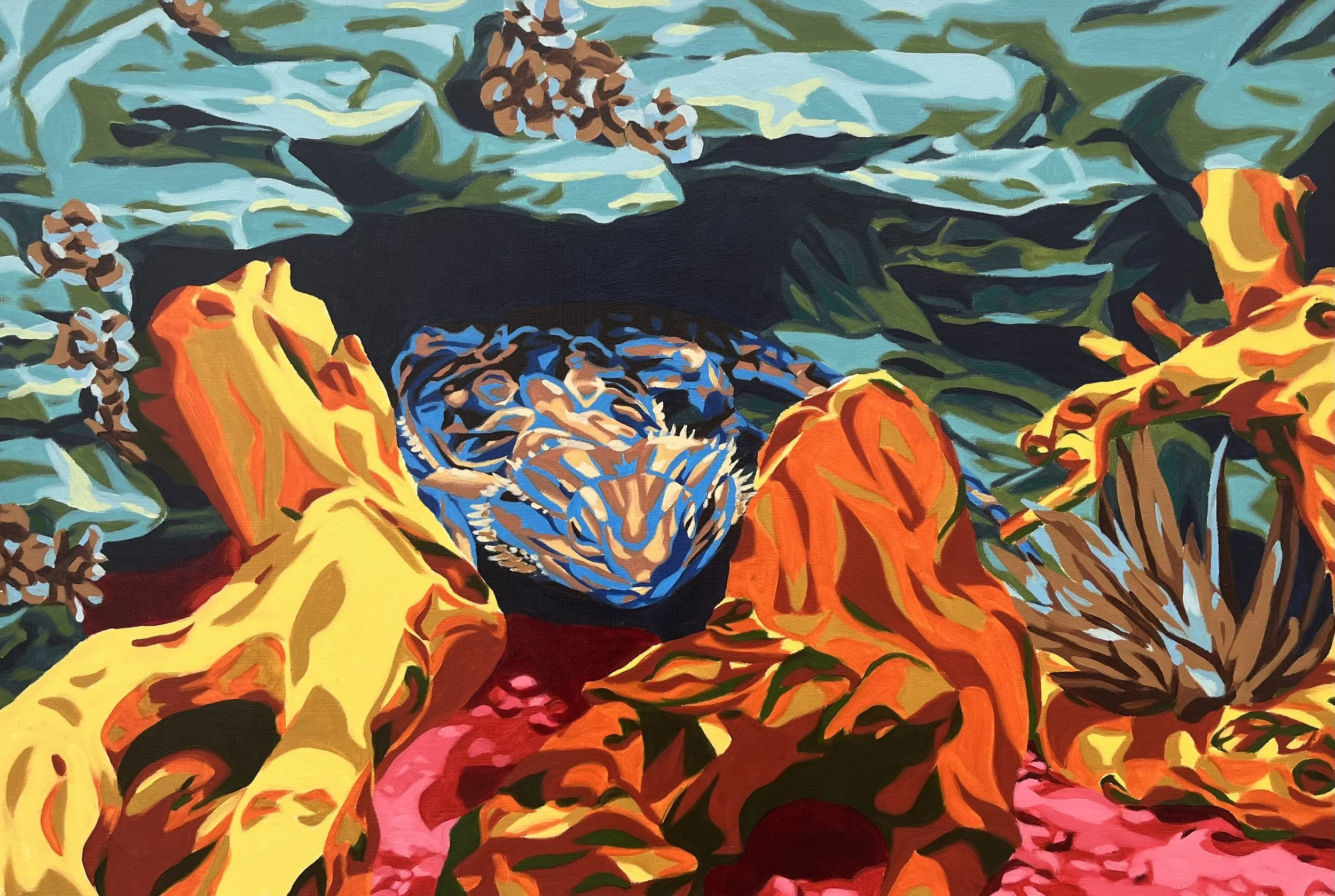 Keeping (2026), Oil Paint on Canvas, 60 x 90 cm