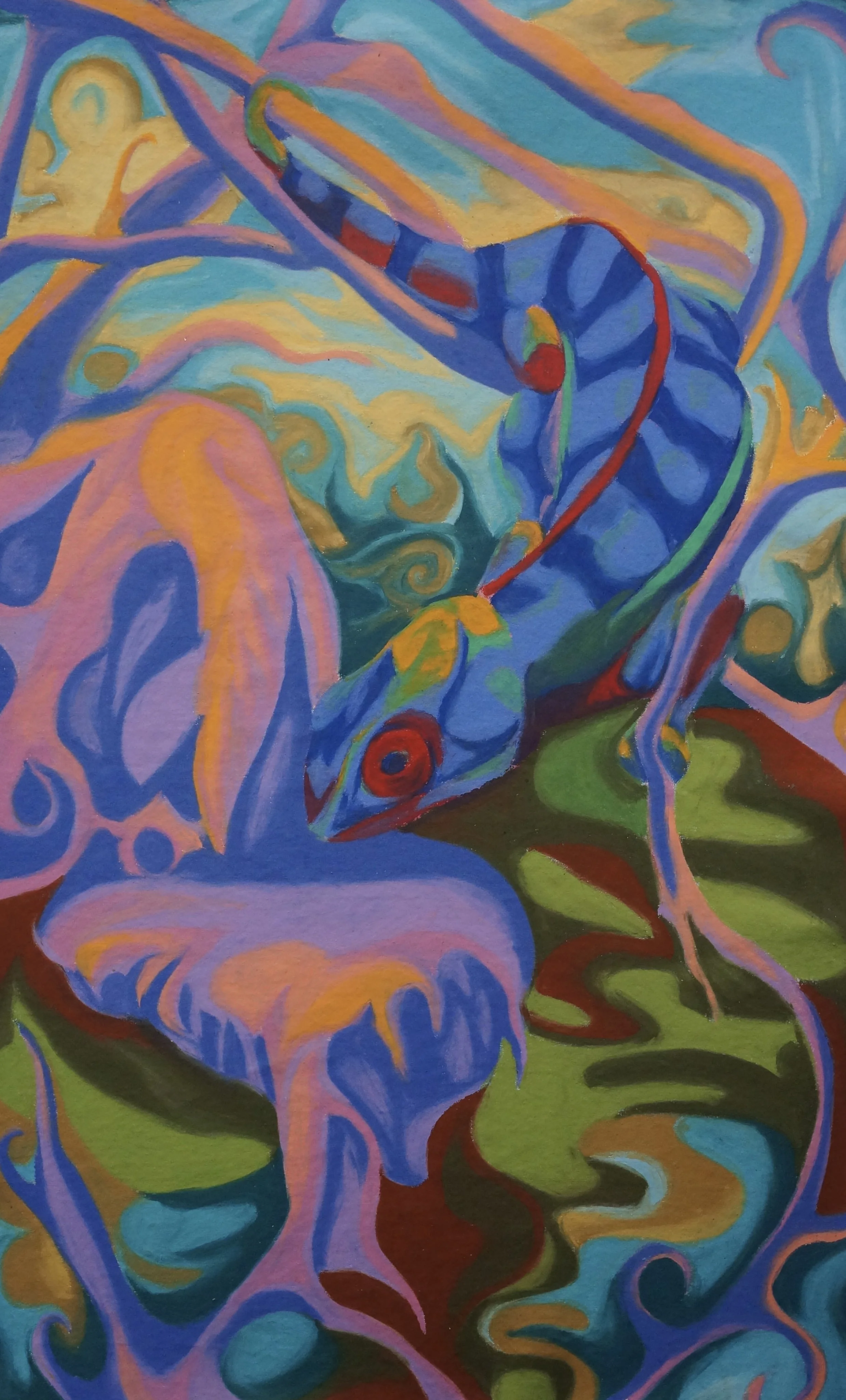 Chameleon Print