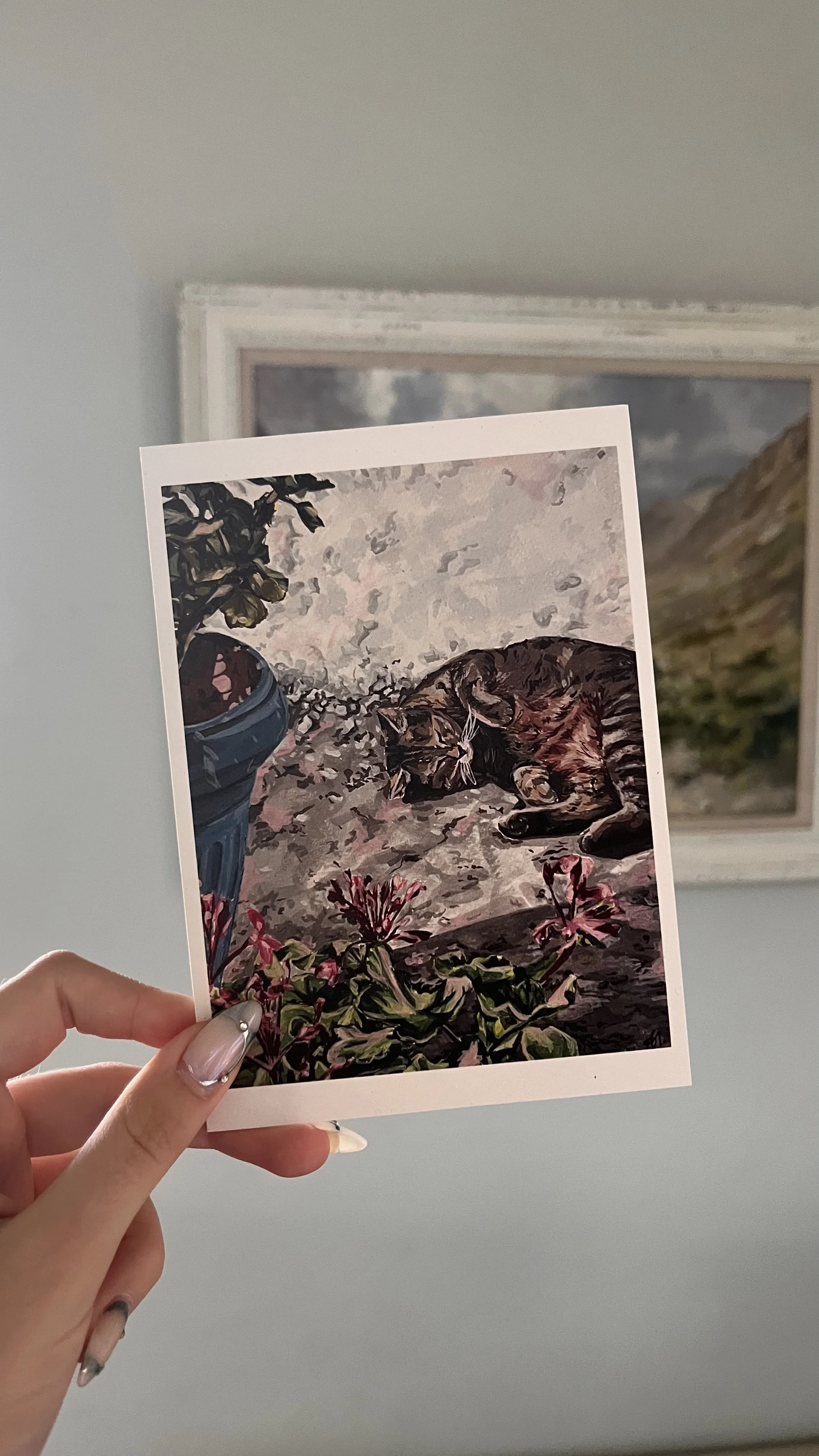 'Grounded' Postcard A6
