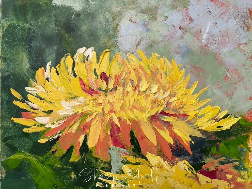Golden Mum Prints