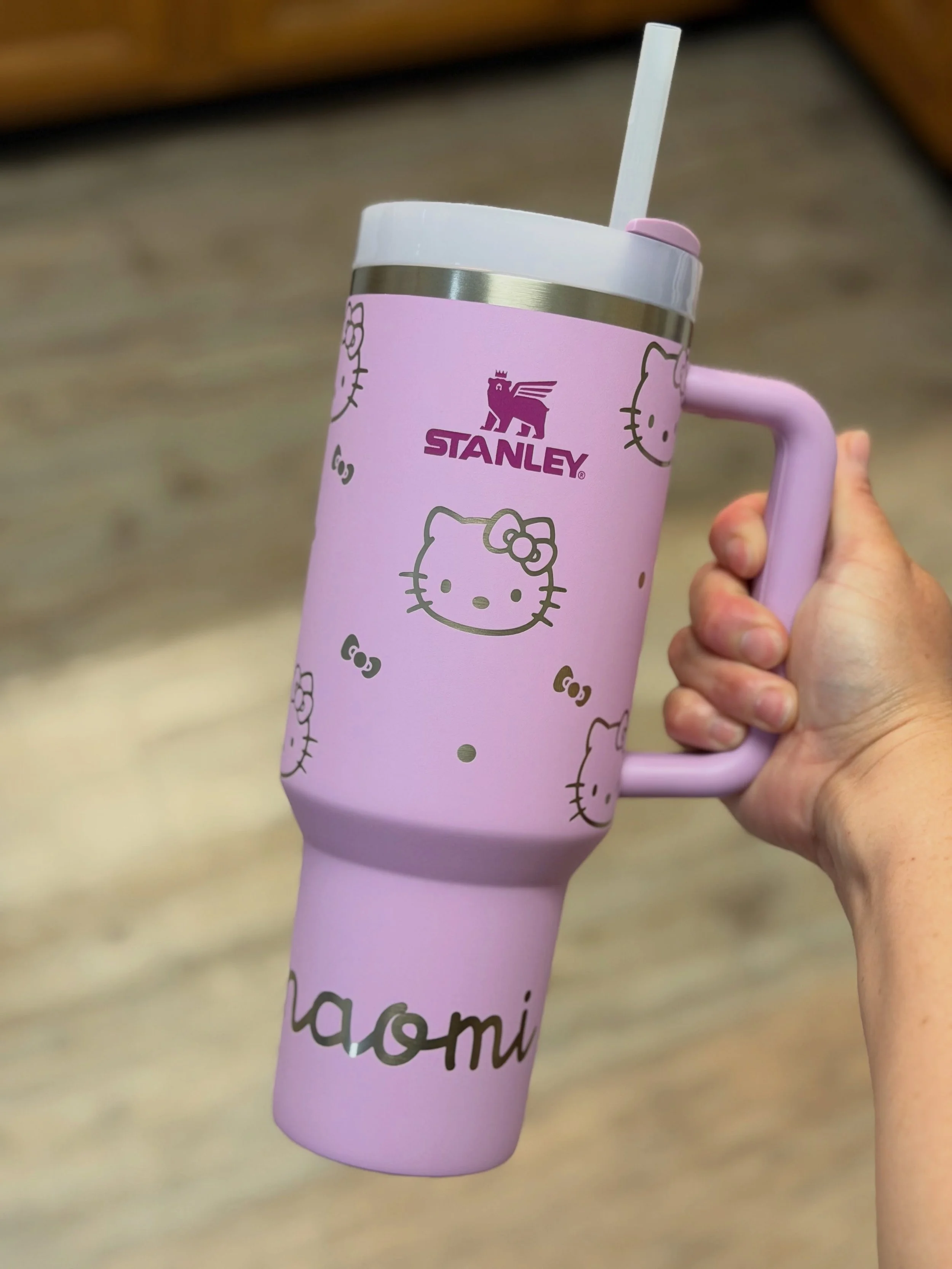 isn't she just precious!?? #hellokitty #esmeraldacustomco #shopsmall #customgifts