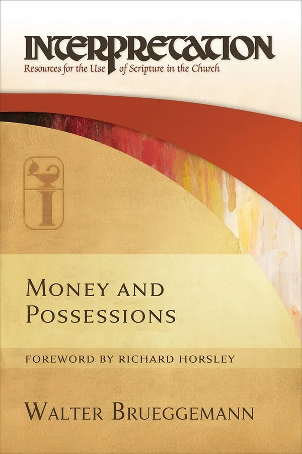 Money and Possesions Book Cover