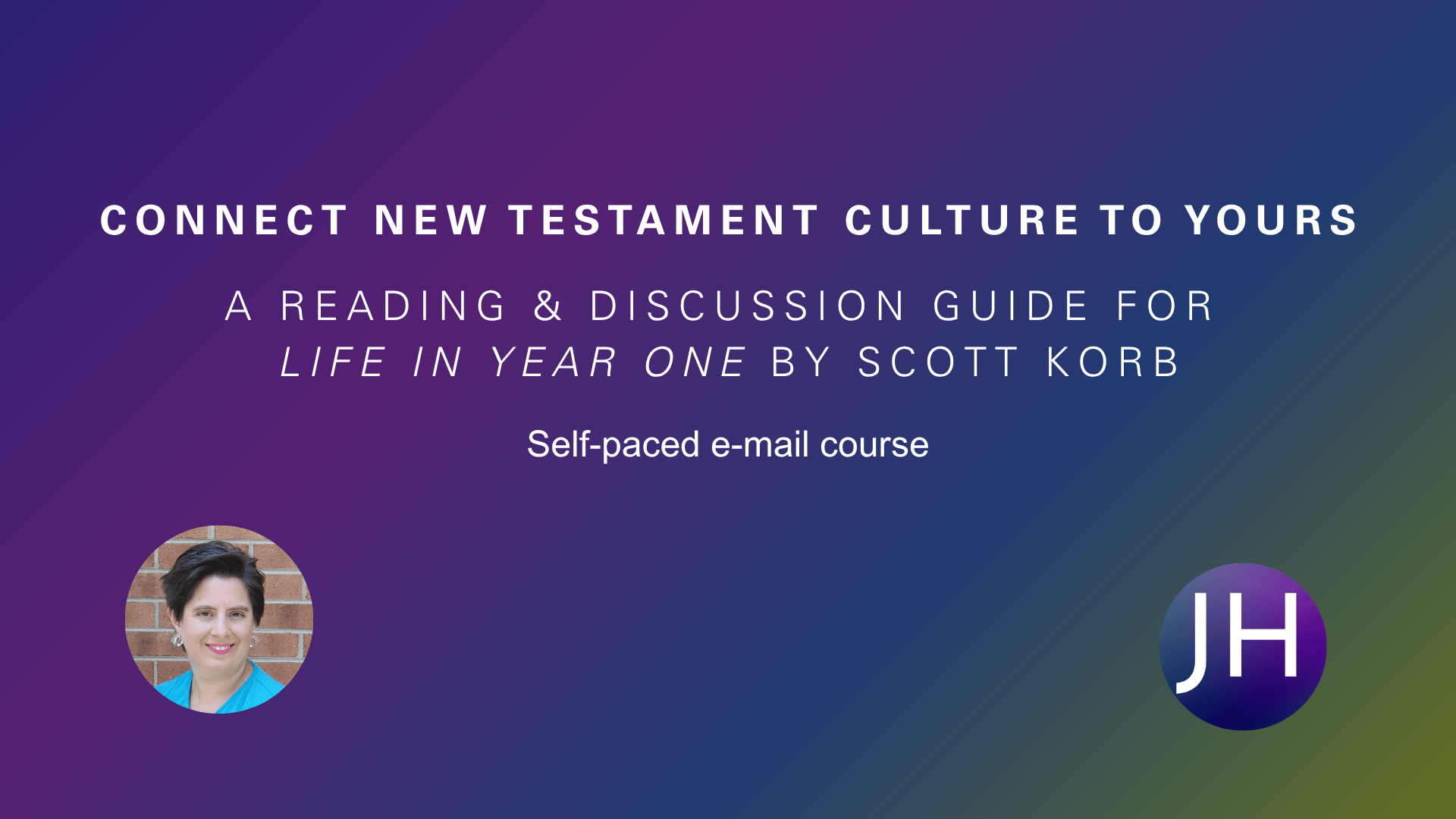 Header for Connect New Testament Culture to Yours course page