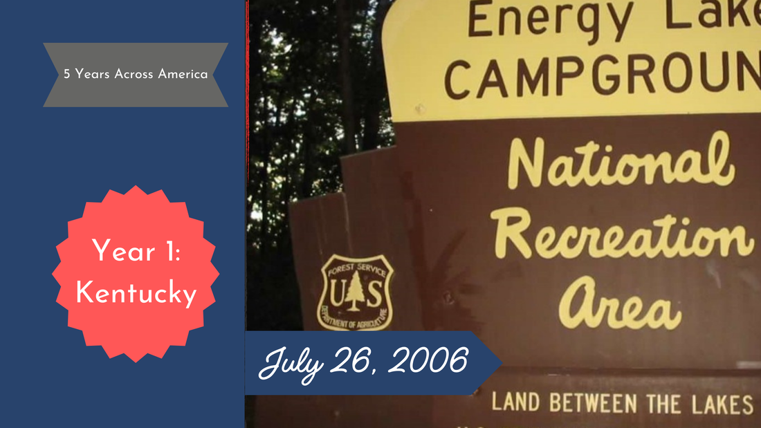 Sign for Energy Lake Campground