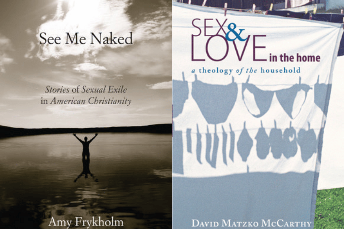 Book covers for See Me Naked by Amy Frykholm and Sex and Love in the Home by David McCarthy