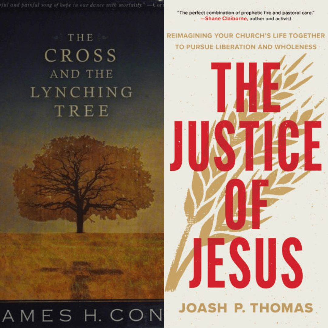 Book Covers for The Cross and the Lynching Tree and The Justice of Jesus
