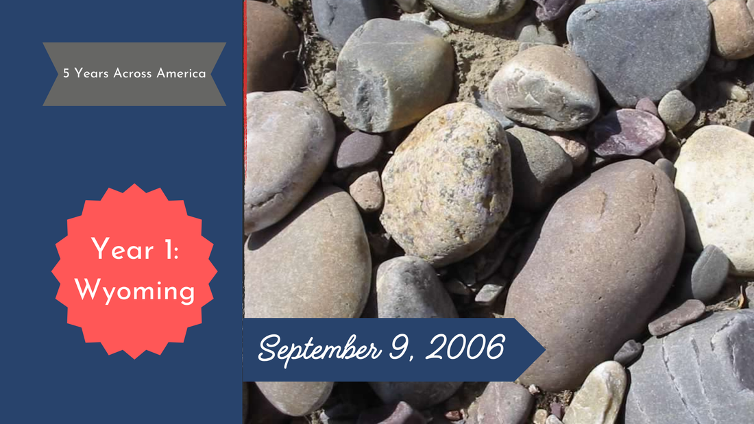 Smooth river rocks