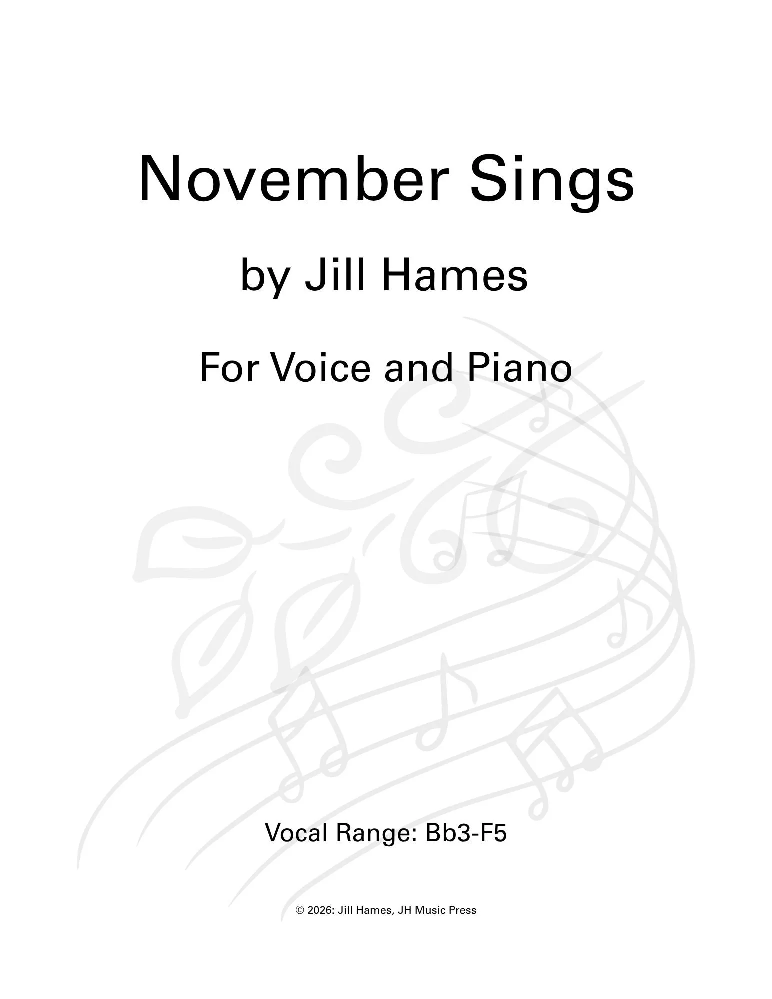 November Sings Jill Hames Cover Page.jpg