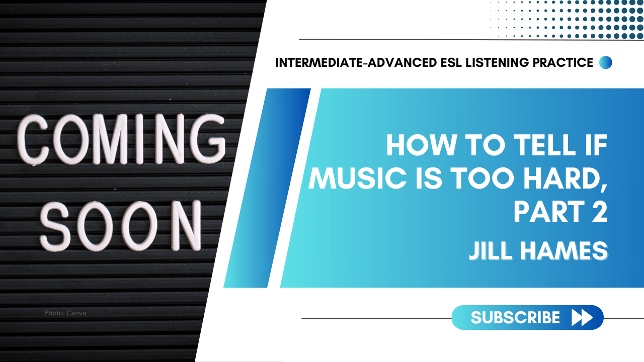 How Do You Know When Music Is Too Hard? Part 2