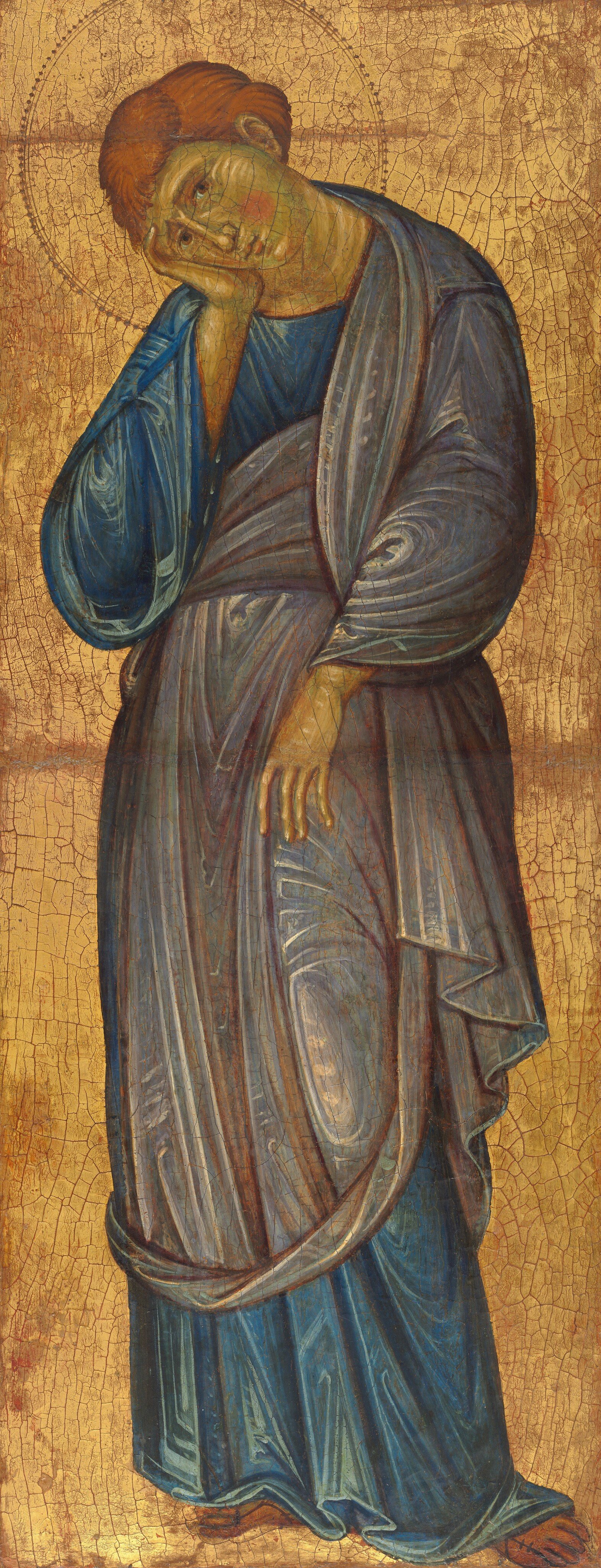 The Mourning Saint John the Evangelist c. 1270/1275  Master of the Franciscan Crucifixes