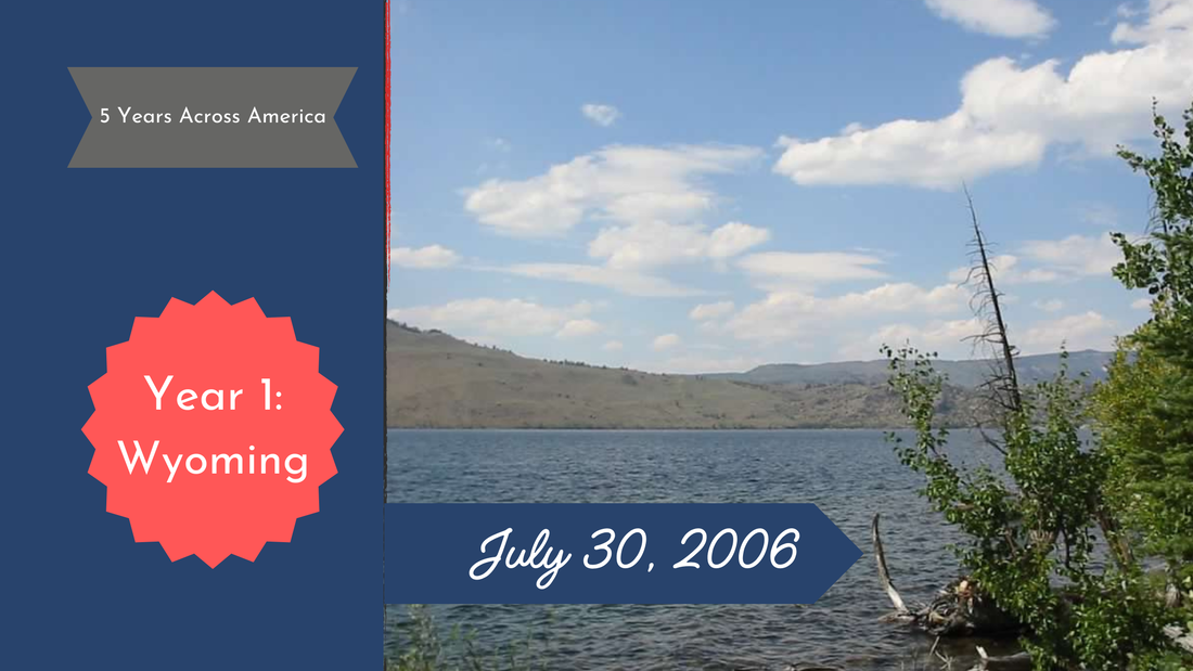View of Fremont Lake, Wyoming