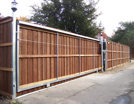 Cedar Rolling Gates