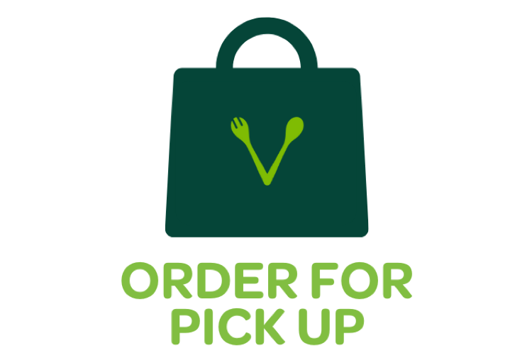 An image depicting a pick-up order at Verde, highlighting fresh salads and wraps offered in Charleston.