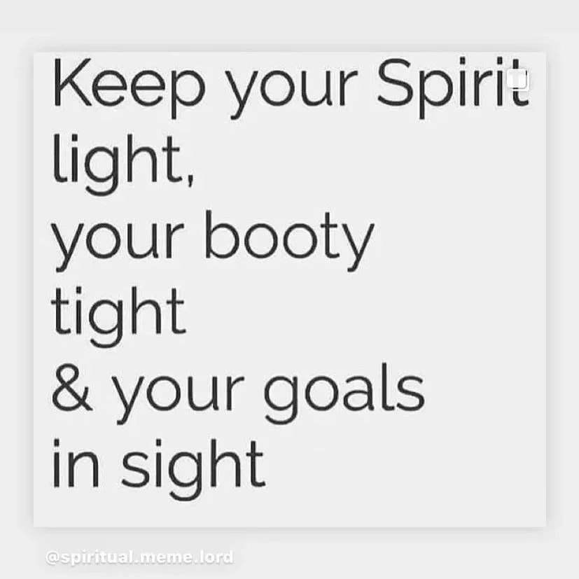 A motivational quote emphasizing the importance of maintaining a positive spirit, physical fitness, and goal focus.