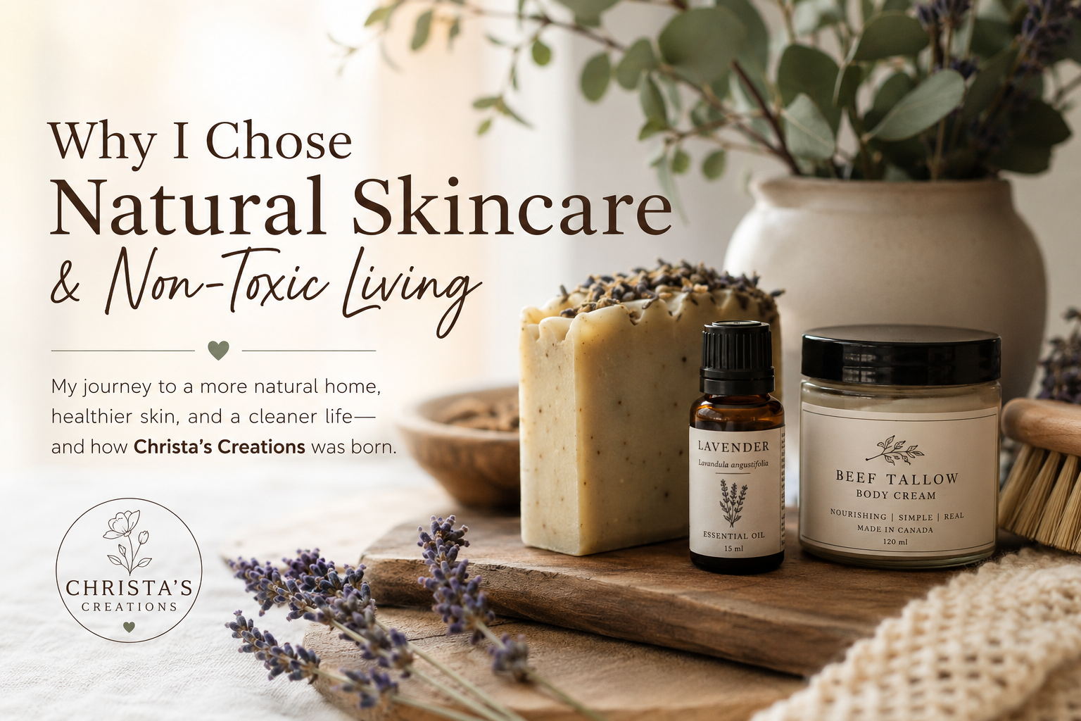 My Journey to a More Natural Home (And Why Christa's Creations Was Born)