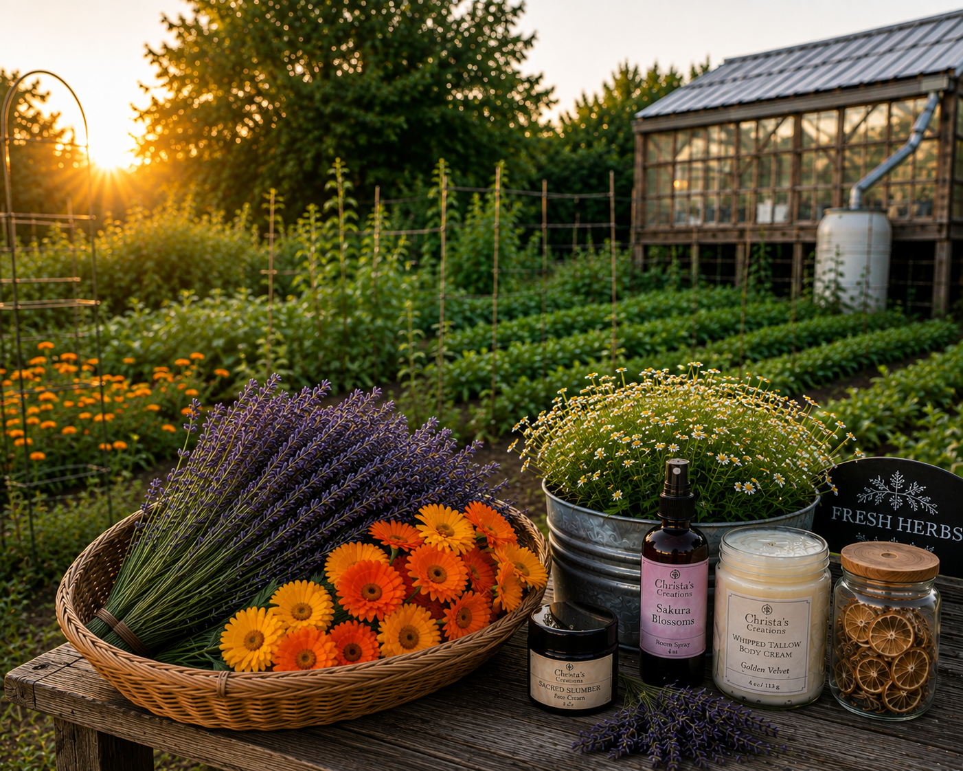 From Garden to Jar: The Journey of Every Herb Used at Christa's Creations