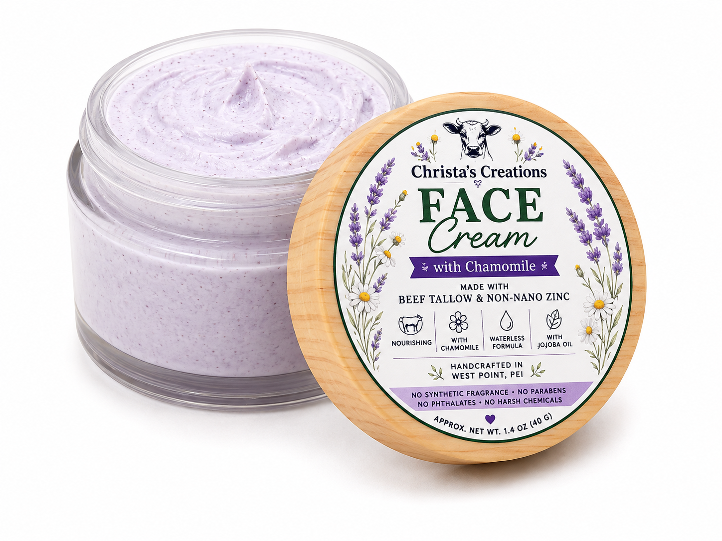 Beef Tallow Facial Mineral Cream