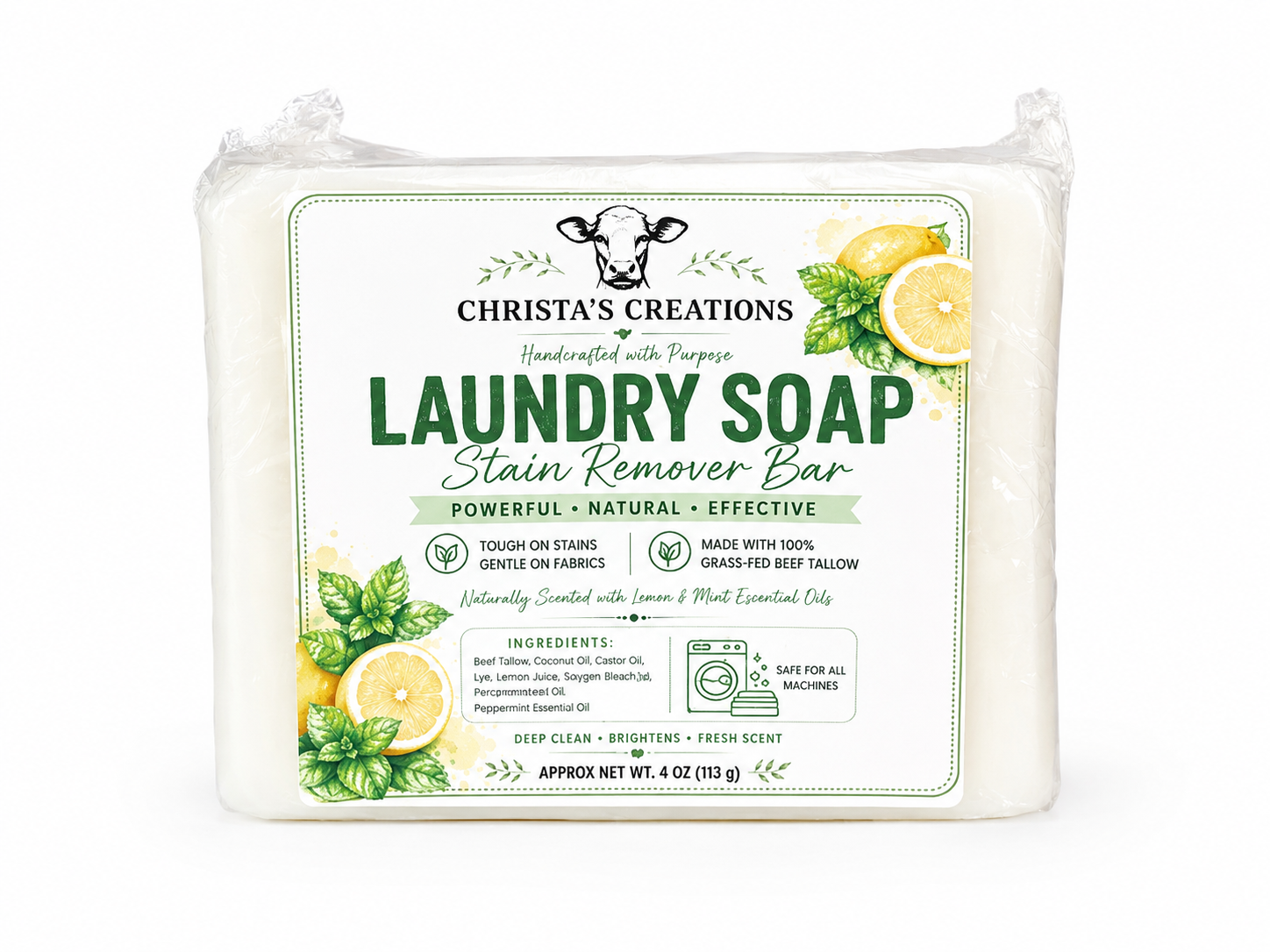 Laundry Stain Remover Bar