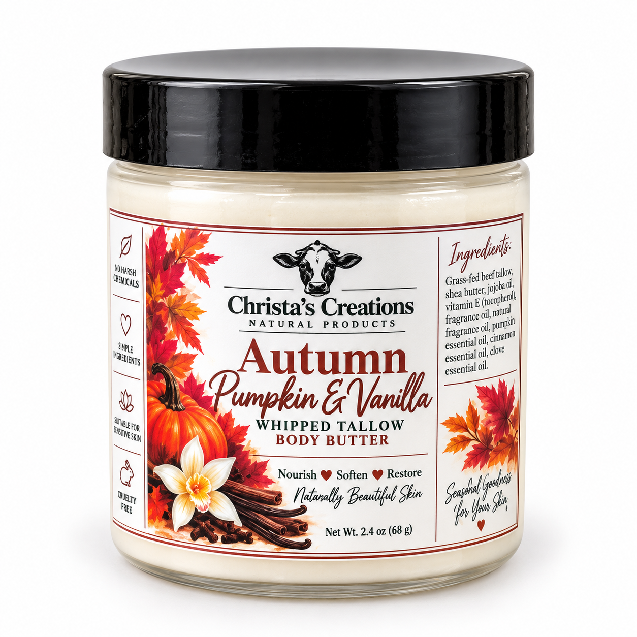 Whipped Tallow Body Butter