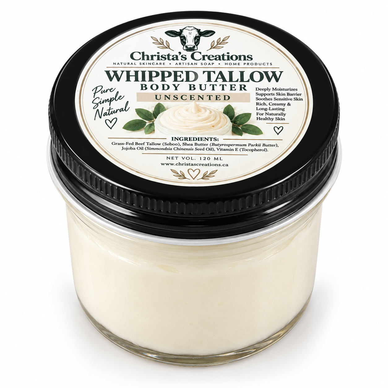 Whipped Tallow Body Butter