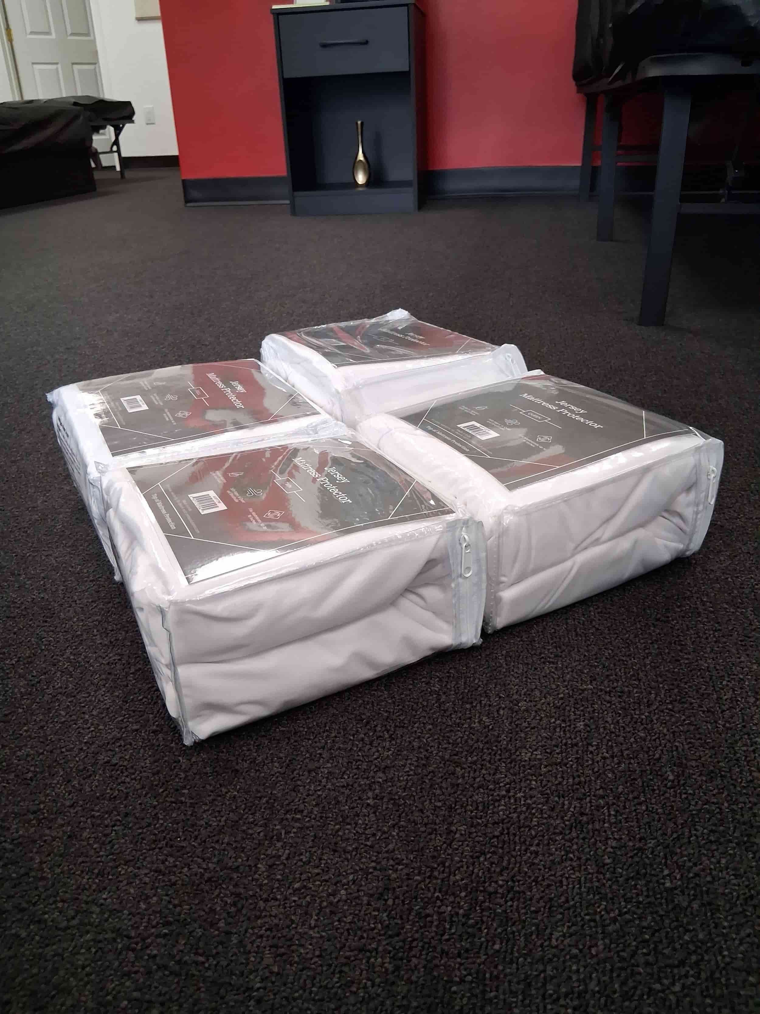 Jersey Weekender Mattress Protector King Queen Full Twin Side View
