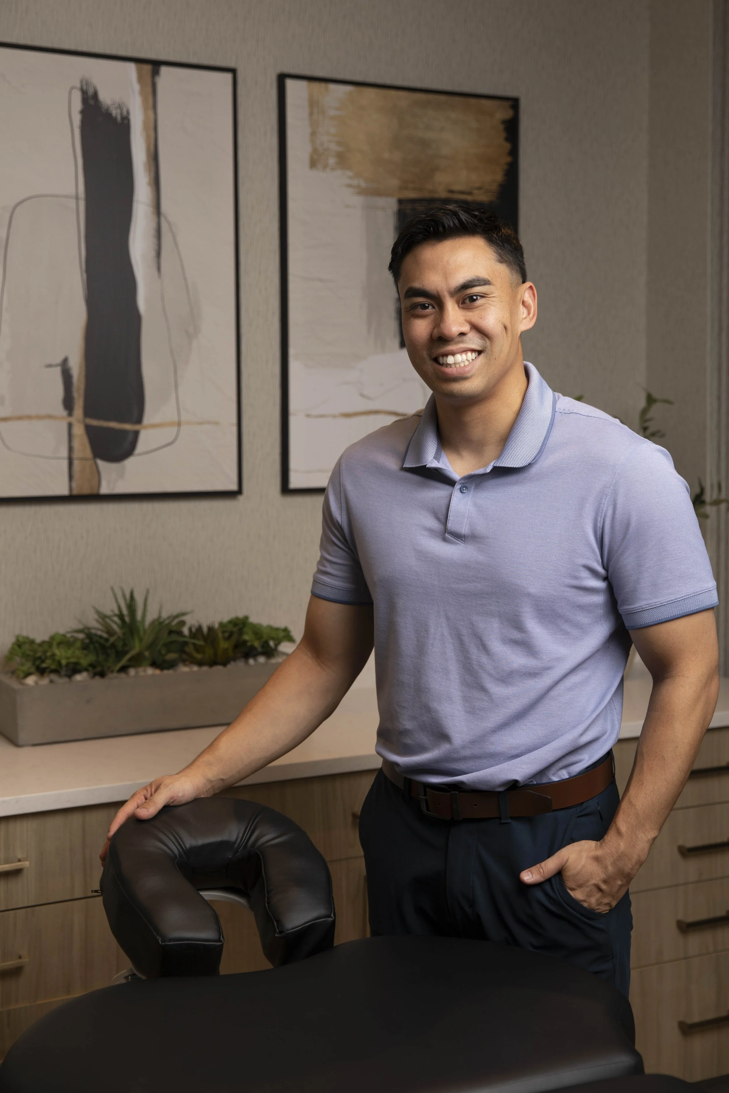 Jed Abello, DPT, Physical therapist and personal trainer at Estetica Wellness & Medspa in Las Vegas