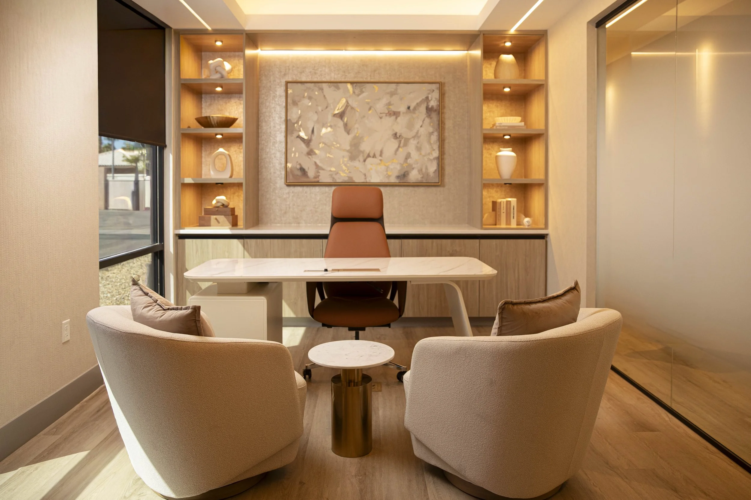 Luxury concierge medicine consult room at Estetica Wellness in Las Vegas