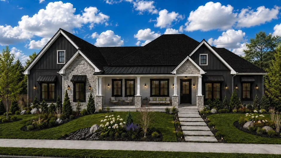 Introducing the Merlin!

2,844 sq. ft. | 4 beds | 3.5 baths | Office | 3-car side-load garage

The Merlin has two personalities to choose from. 😏

🖤Dark + elegant &mdash; moody, sophisticated, a little dramatic.
🤎Warm country &mdash; timeless, inv
