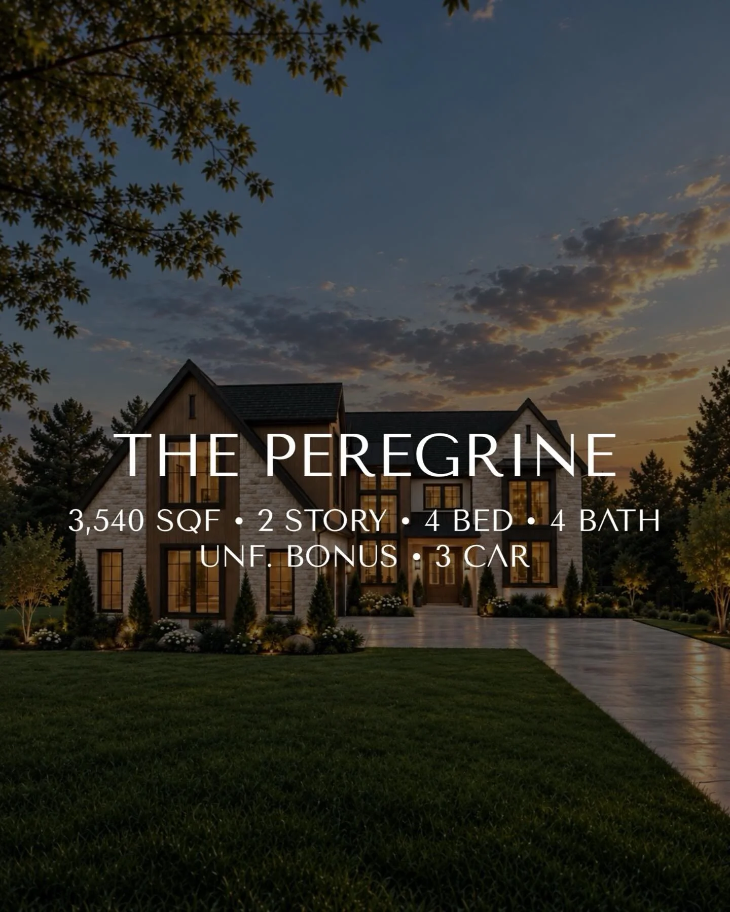 Say hello to the Peregrine! 🤍

A beautiful two-story design with an open kitchen, spacious living areas, and a flexible unfinished bonus room upstairs. Whether you envision a movie room, home gym, or creative space, there&rsquo;s room to make it you