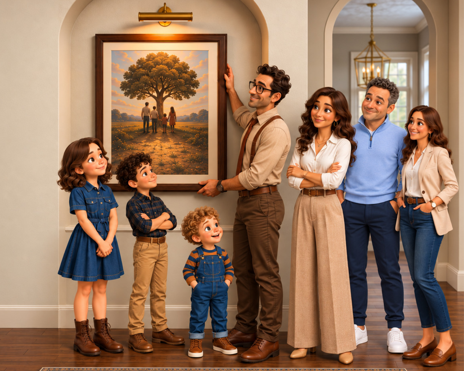 HEART OF THE HOME. Every family has something meaningful worth preserving. Whether it's a treasured photo, family heirloom, or special piece of artwork, we'll help you design a dedicated place for it in your new home.