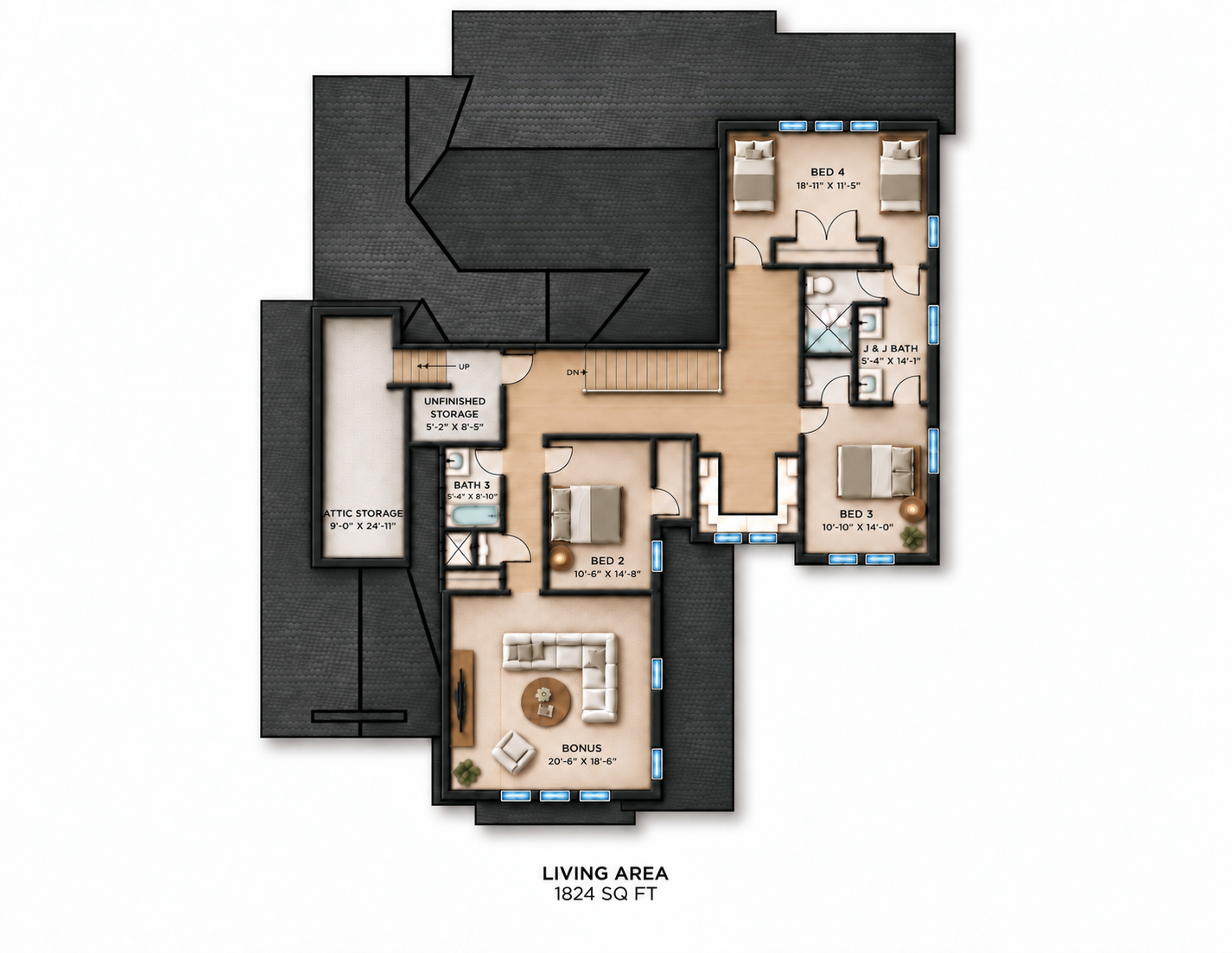 2. The Osprey - Upper Floorplan (1).png