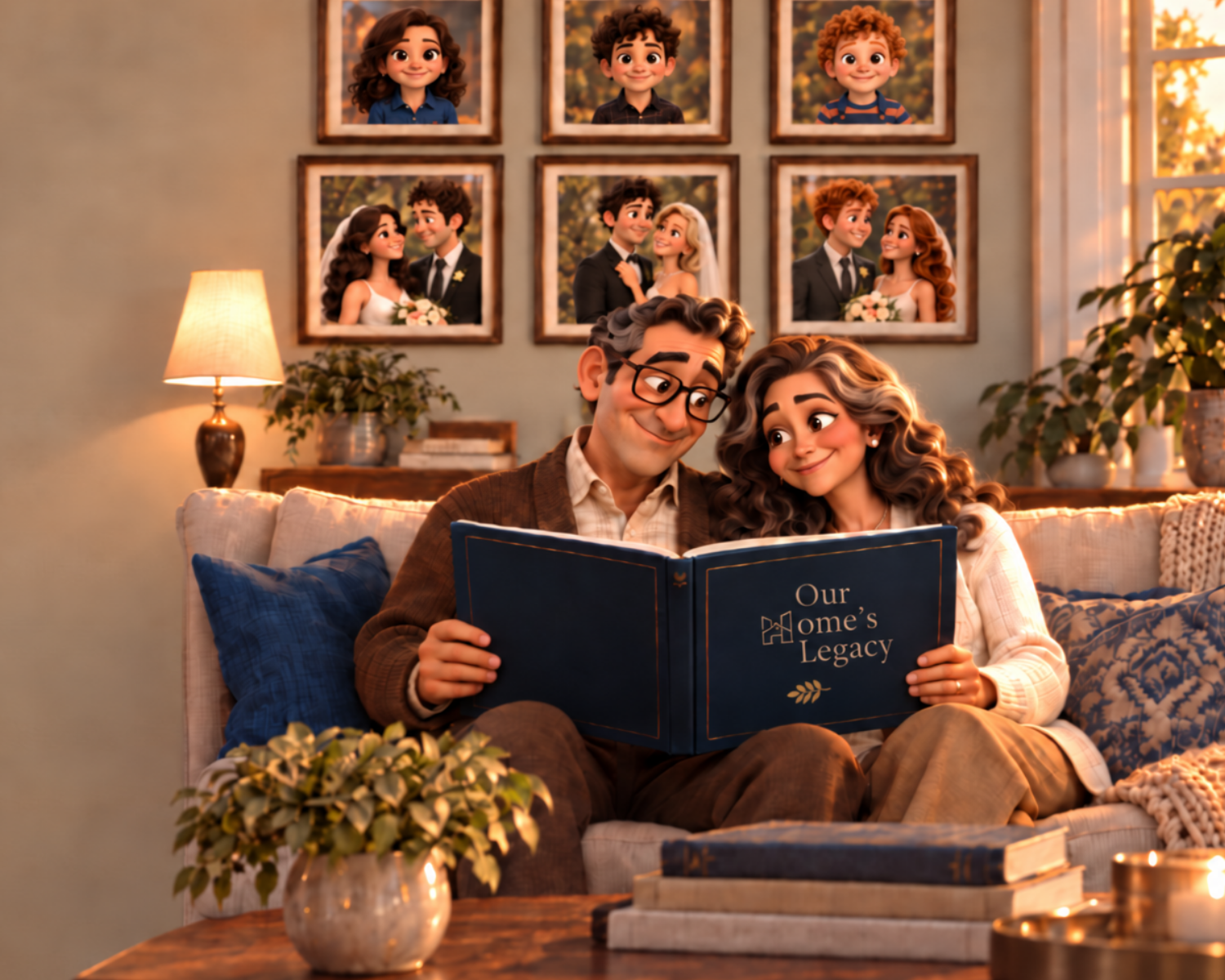 LEGACY PHOTO BOOK. From the first shovel in the dirt to the finishing touches, we'll capture the moments that made your homebuilding journey special. After move-in, you'll receive a personalized hardcover photo book to revisit those memories for year