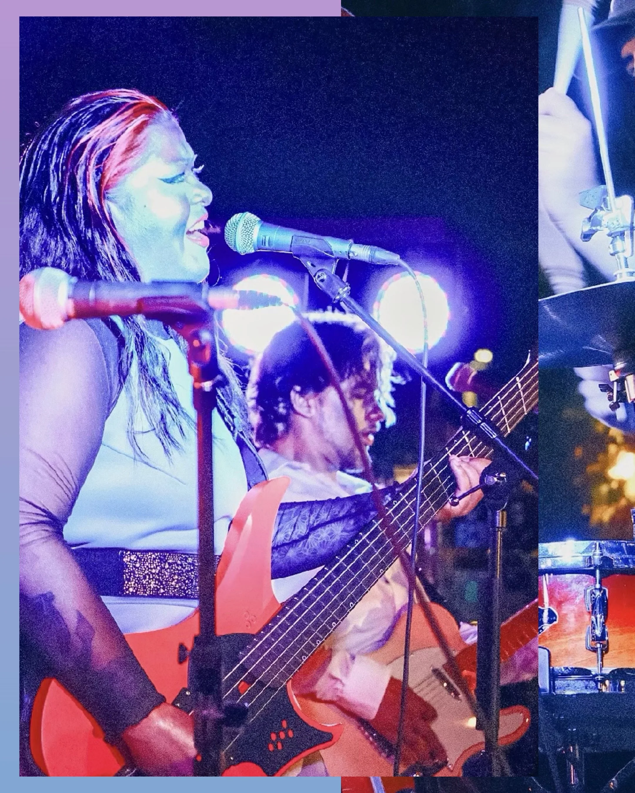 Had such an incredible time at Cirque Du Creep (@cirqueducreephv) over the weekend we met so many cool people and wanna say a big thanks for having us perform! 🎪🔥❤️ more pictures to come!! 

Super cool first live show with our newest band member an
