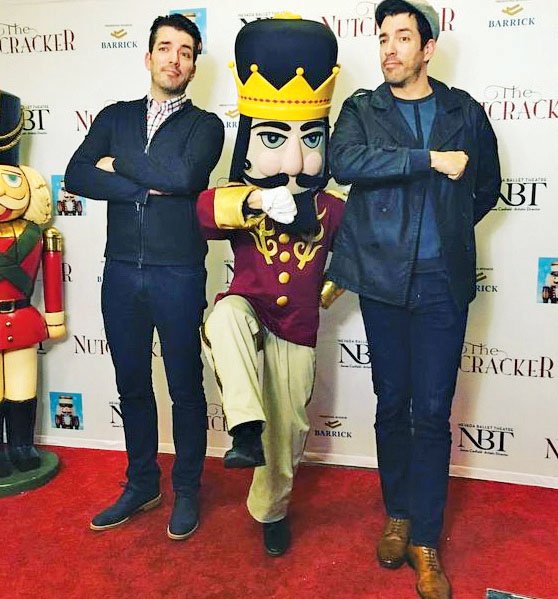 the property brothers at the nutcracker