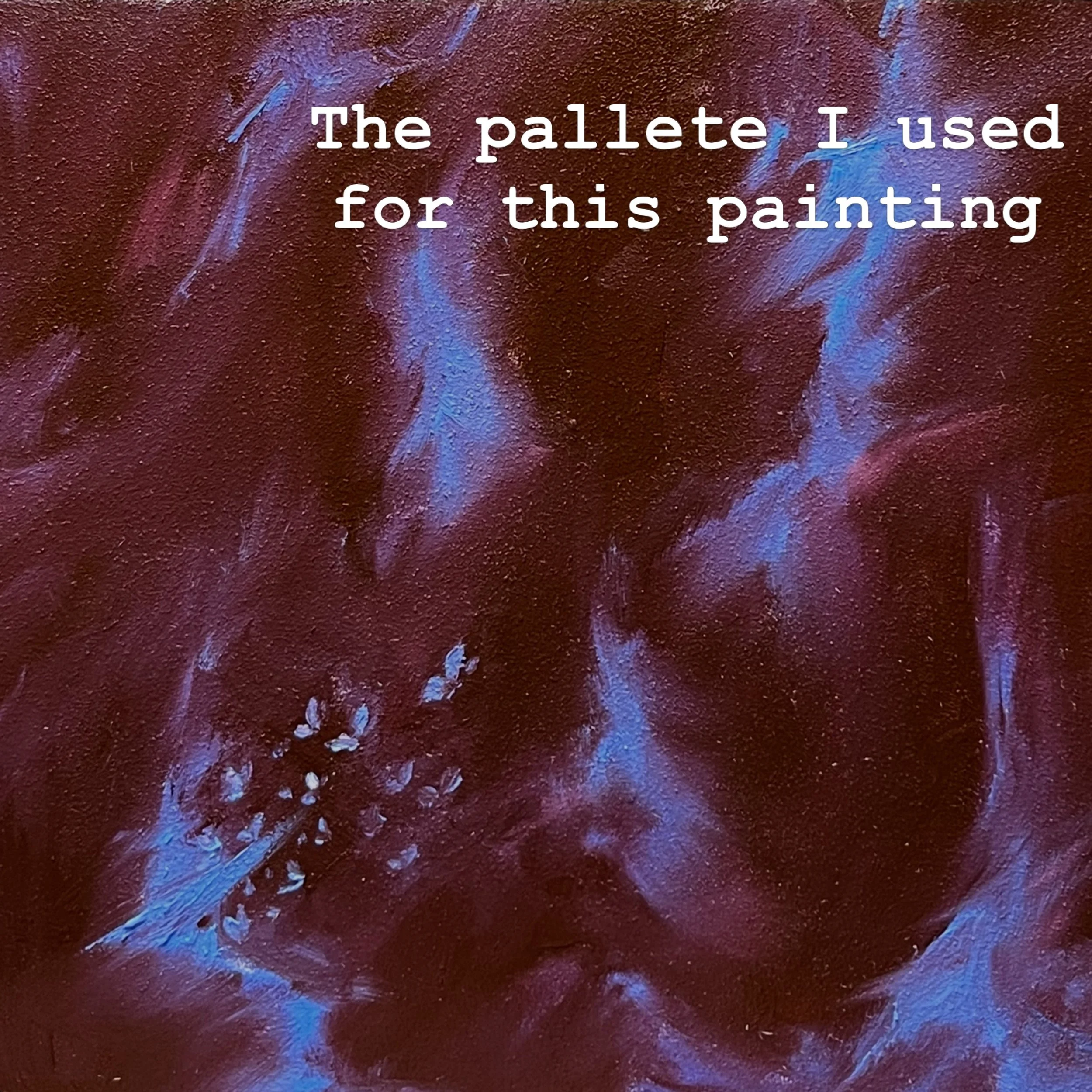 I thought I'd show a little behind the scenes of creating a painting! Let me know what you think and if you want me to do more of these
#paintingprocess #pallete #oilpainting