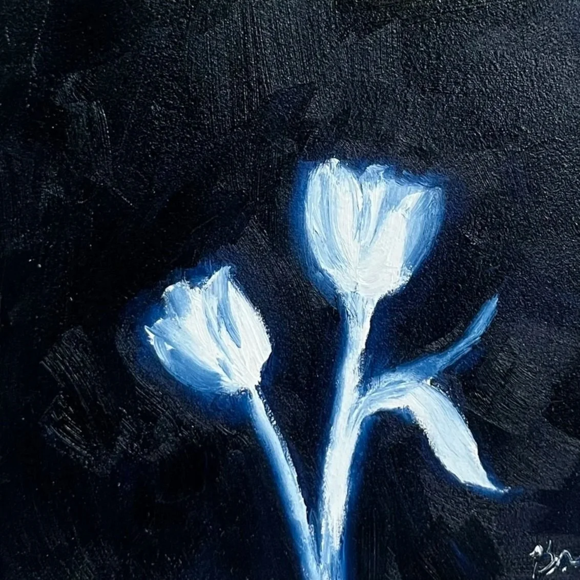 "It's just us, dear" Original Oil Painting