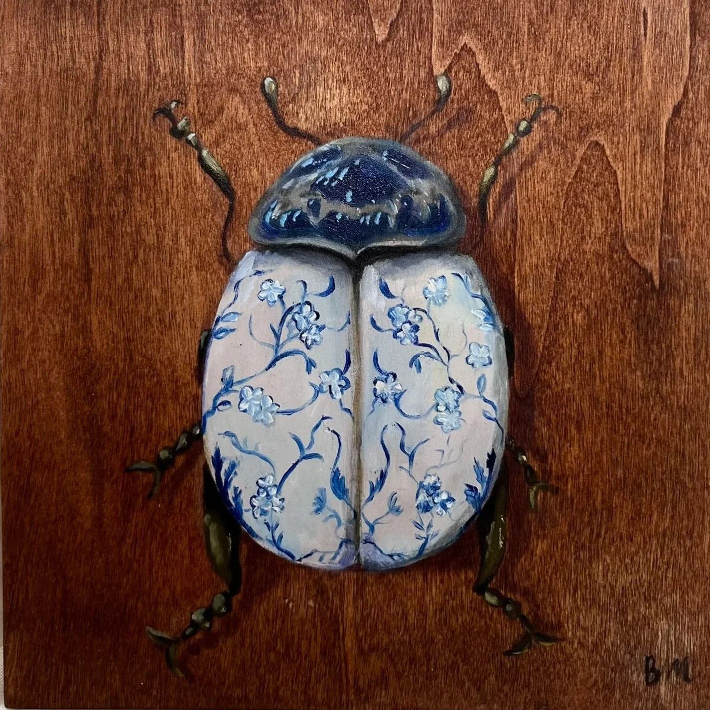 "Where they don't see me" Original Oil Painting