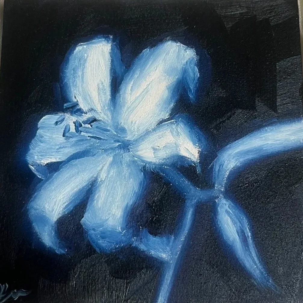 "timing is everything" Original Oil Painting
