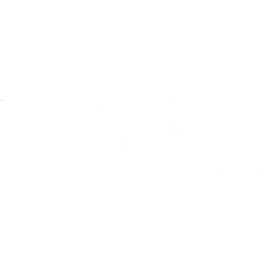 Close-up of a black and white NASA logo on a black background.