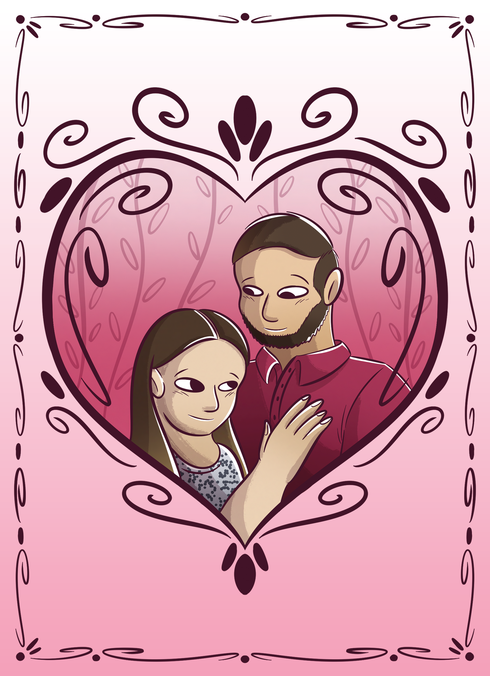 Front of invitation